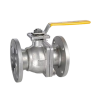 Van Bi Mặt Bích Tay Gạt Inox PN16, JIS 10K
