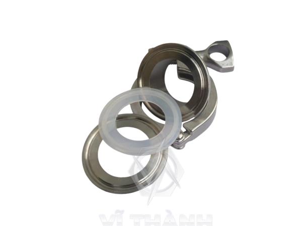 Bộ Clamp Hàn Inox Vi Sinh 304, 316L