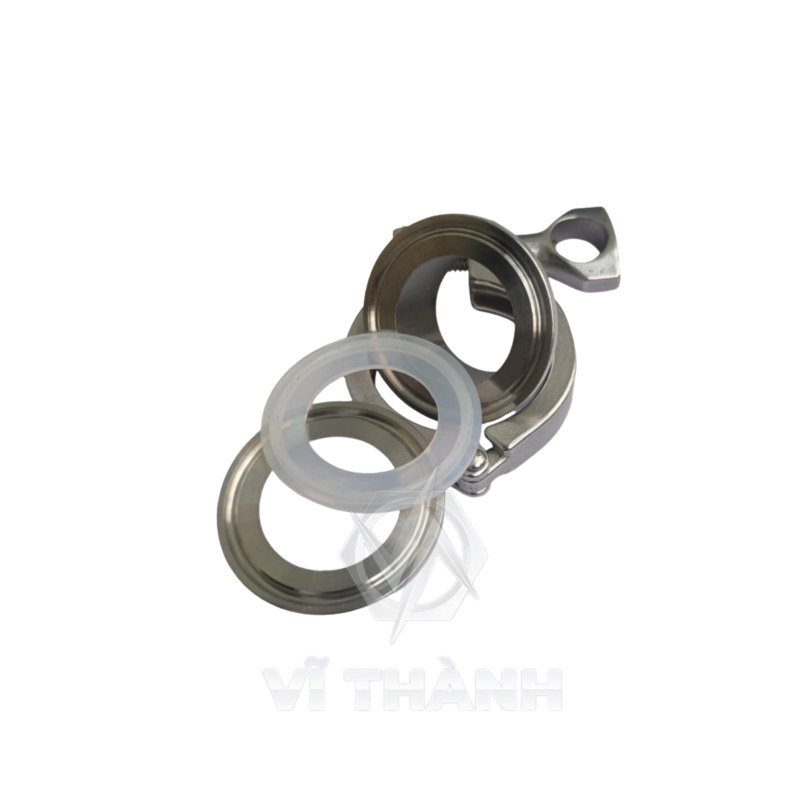 Bộ Clamp Hàn Inox Vi Sinh 304, 316L