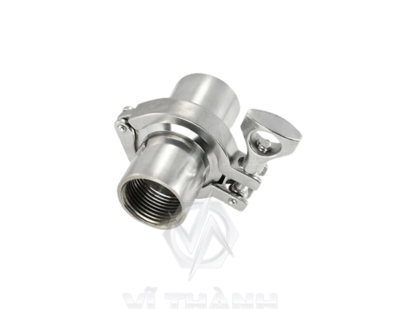Bộ Clamp Ren Trong Inox Vi Sinh 304, 316L
