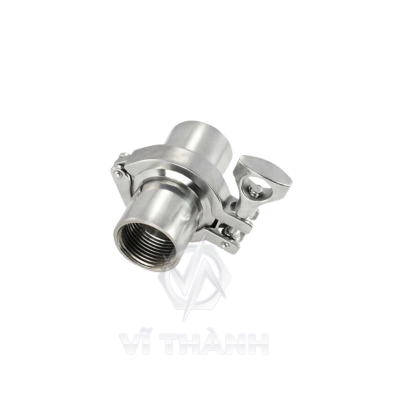 Bộ Clamp Ren Trong Inox Vi Sinh 304, 316L