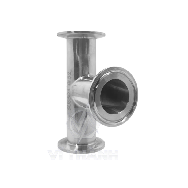 Tê Clamp Inox Vi Sinh 304, 316L