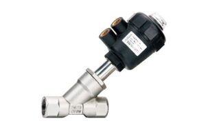 Van y xiên điều khiển khí nén